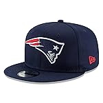 New Era NFL 9FIFTY Adjustable Snapback Hat Cap One Size Fits All (New England Patriots)