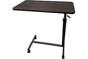 ProHeal Medical Overbed Table, Carbon Grey