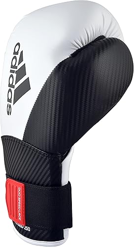 Miniatura 8 de adidas Hybrid 250 Elite - Guantes de entrenamiento de boxeo para boxeo, kickboxing, MMA, bolsa, entrenamiento y fitness, guantes de boxeo para