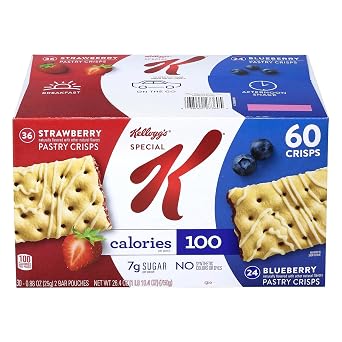 Kelloggs Special K Pastry Crisp 2 Pastry Crispper Pouch 30/0.88 Oz Net Wt 26.4 Oz,,