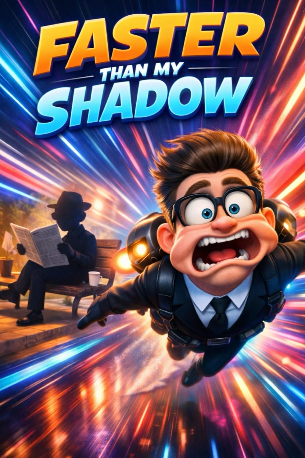 Faster Than My Shadow: A Funny Sci-Fi Adventure About the Speed of Light (The Secret Files of Agent 00-Gravity)