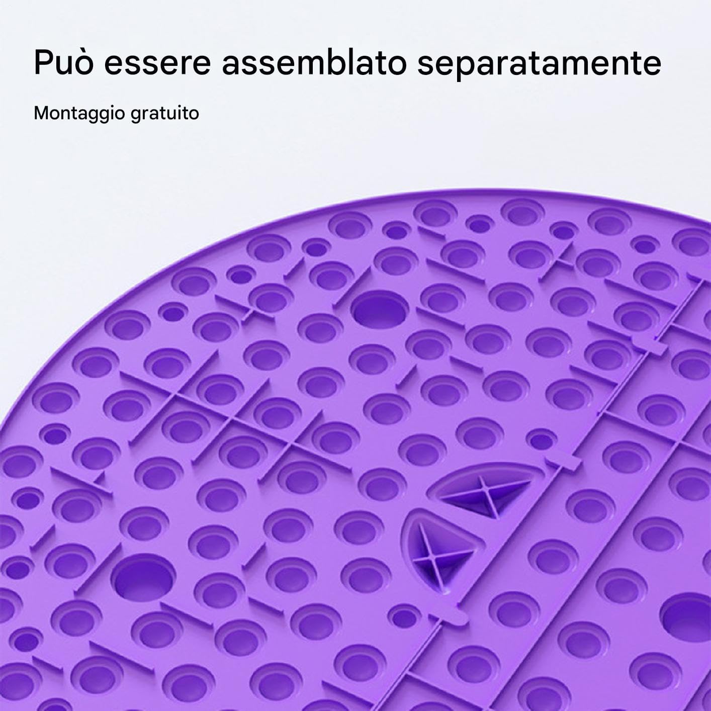 Tappetino Massaggiante Per Piedi Antiscivolo Facile Da Pulire Ergonomico