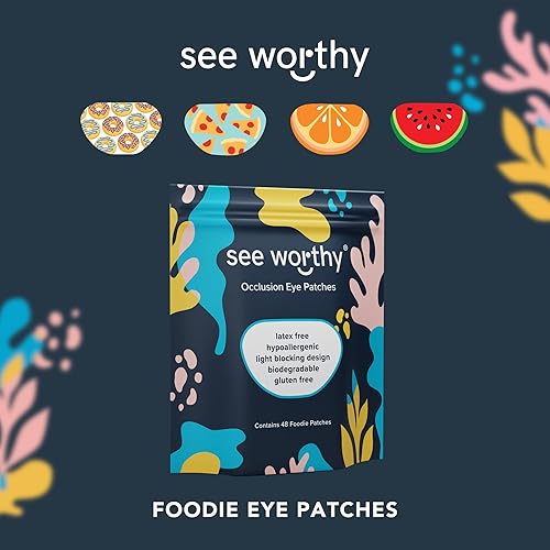 Miniatura 3 de Parches adhesivos para ojos para niños y adultos - Como se vio en Shark Tank - Parche ocular transpirable y cómodo para niños con ojo perezoso -