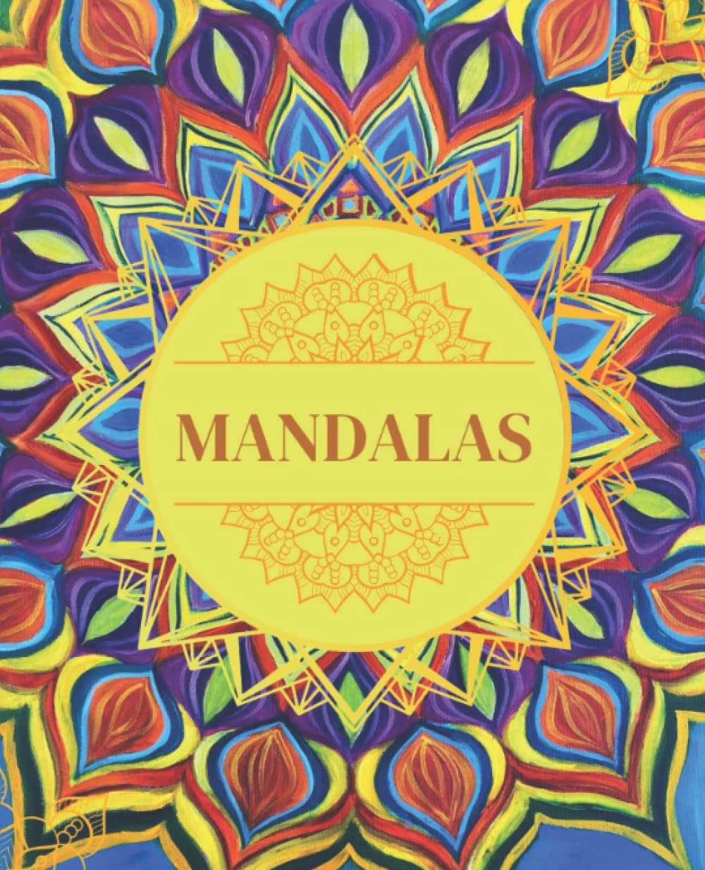 MANDALAS para colorear - Libro de colorear para adultos