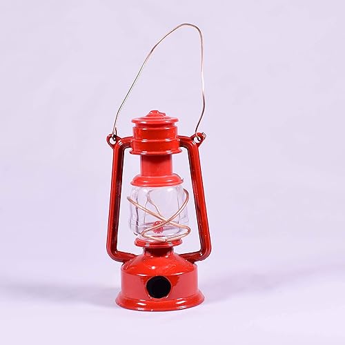 Sacapuntas en miniatura de metal rojo de ferrocarril.