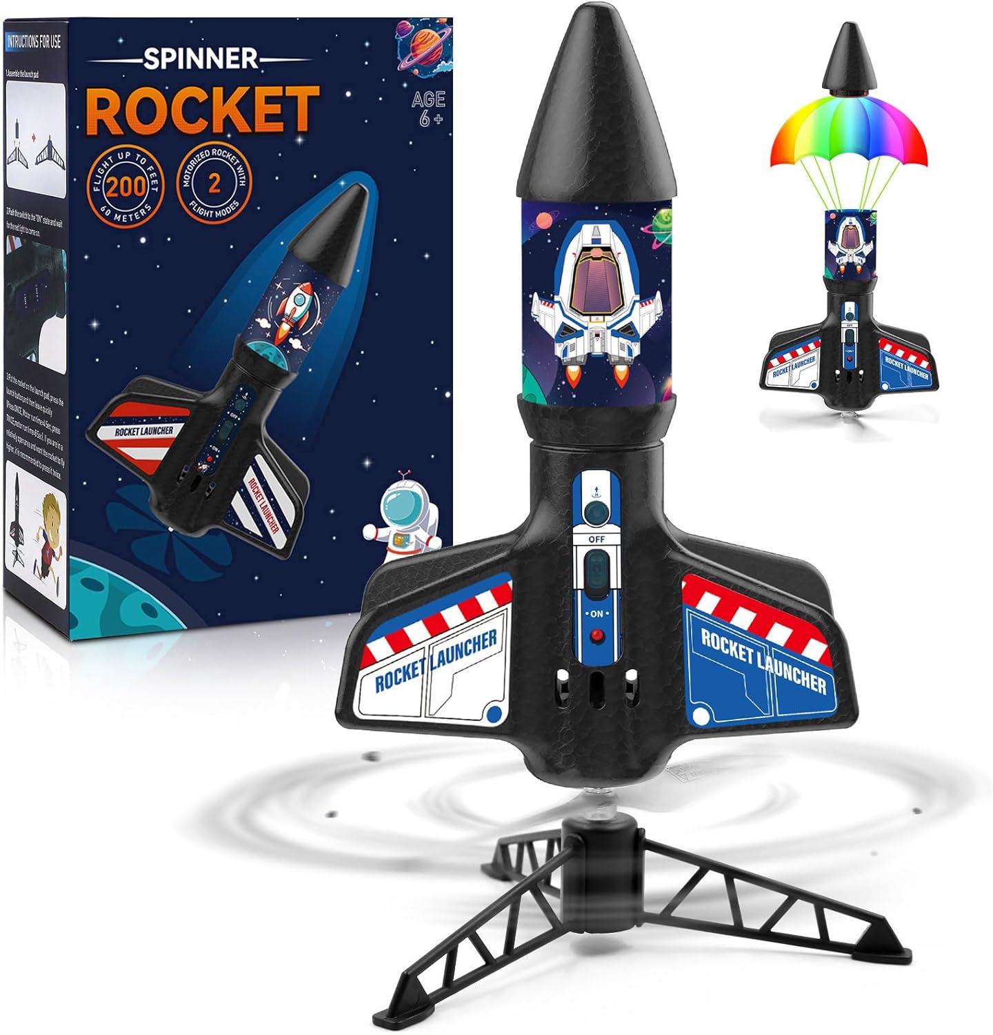 Rocketship pattern