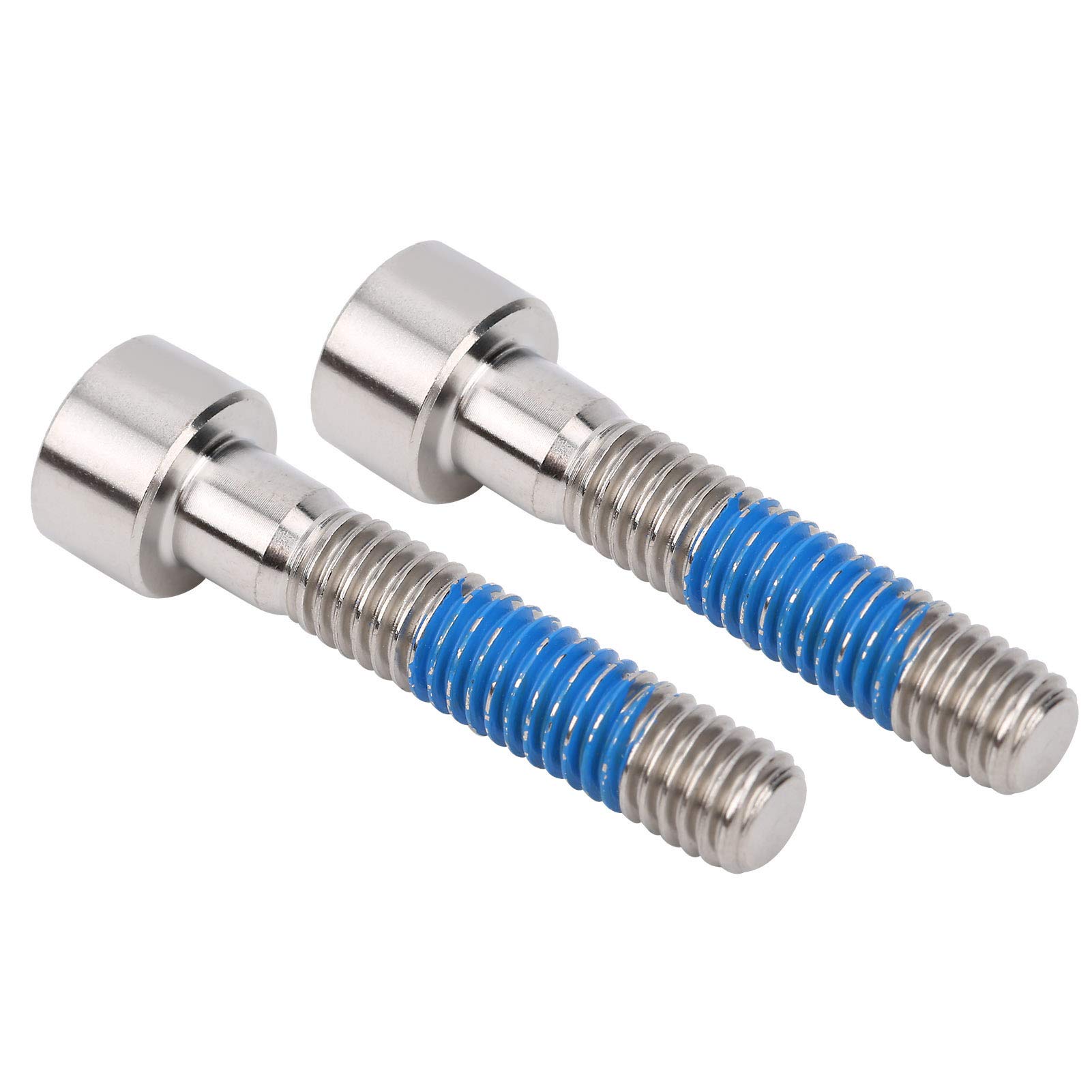 Lot De 2 Vis De Potence De Vélo En Titane – M6x30 Mm, Résistantes à La Corrosion, Pour VTT Et Vélo De Route – Poids 34 G, Clé 5 Mm Requise