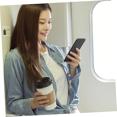 Miniatura 7 de SAFIGLE 30 Uds. Accesorios para teléfono celular, cordón para teléfono celular, correas de encanto Lariat con cierre de langosta, correa para