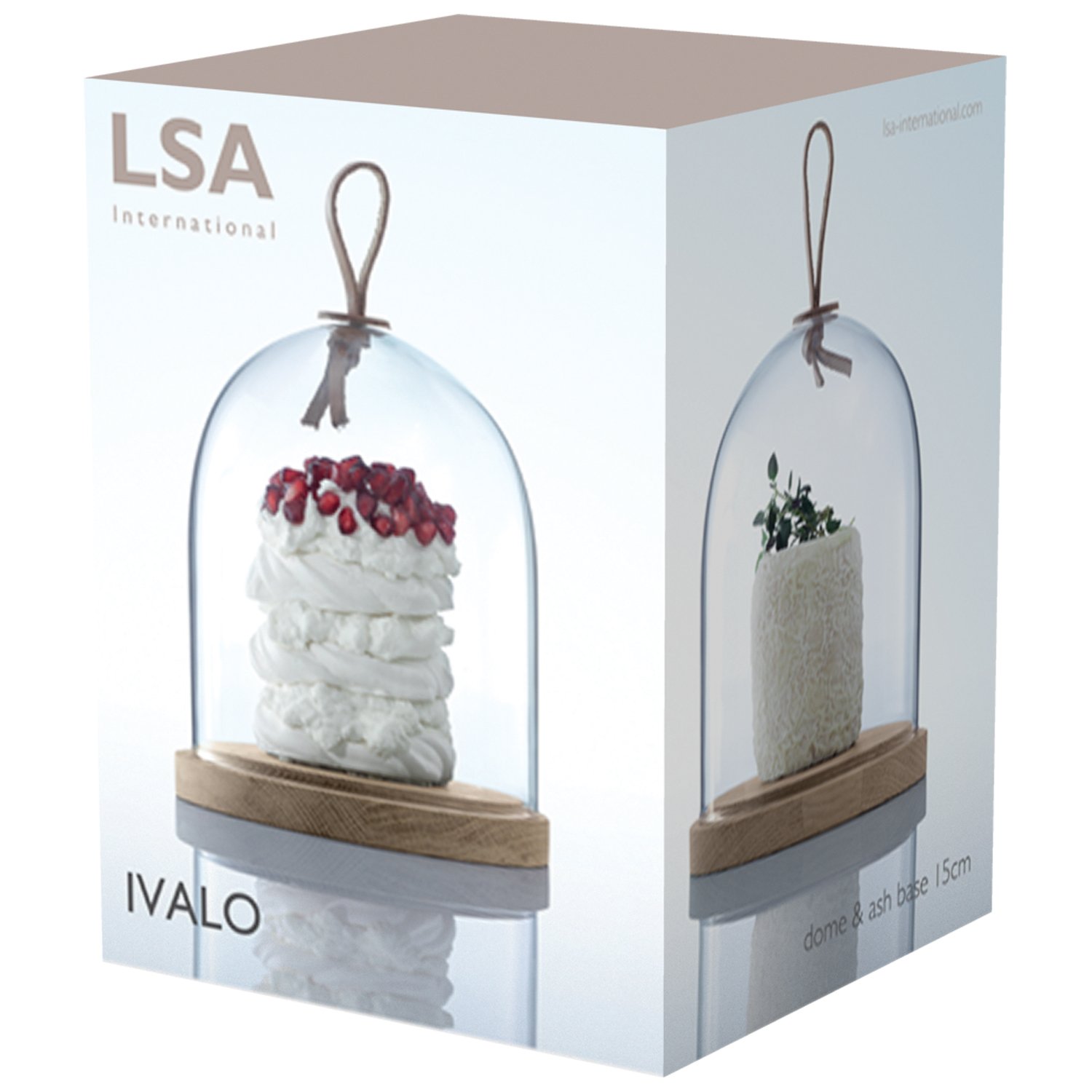IVALOイヴァロ ドーム&アッシュベース 直径15cm