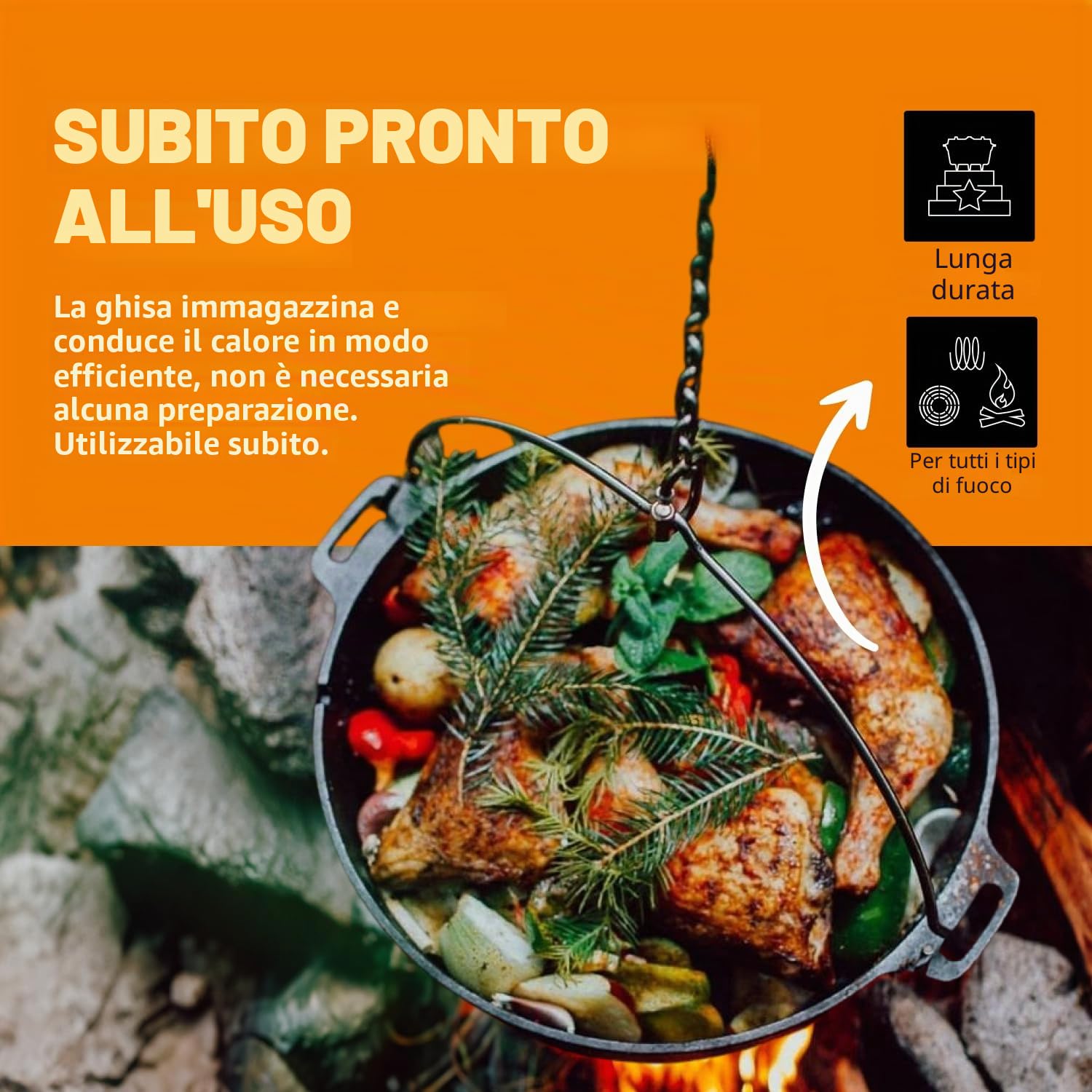 Petromax Dutch Oven - Casseruola Unisex da Adulto