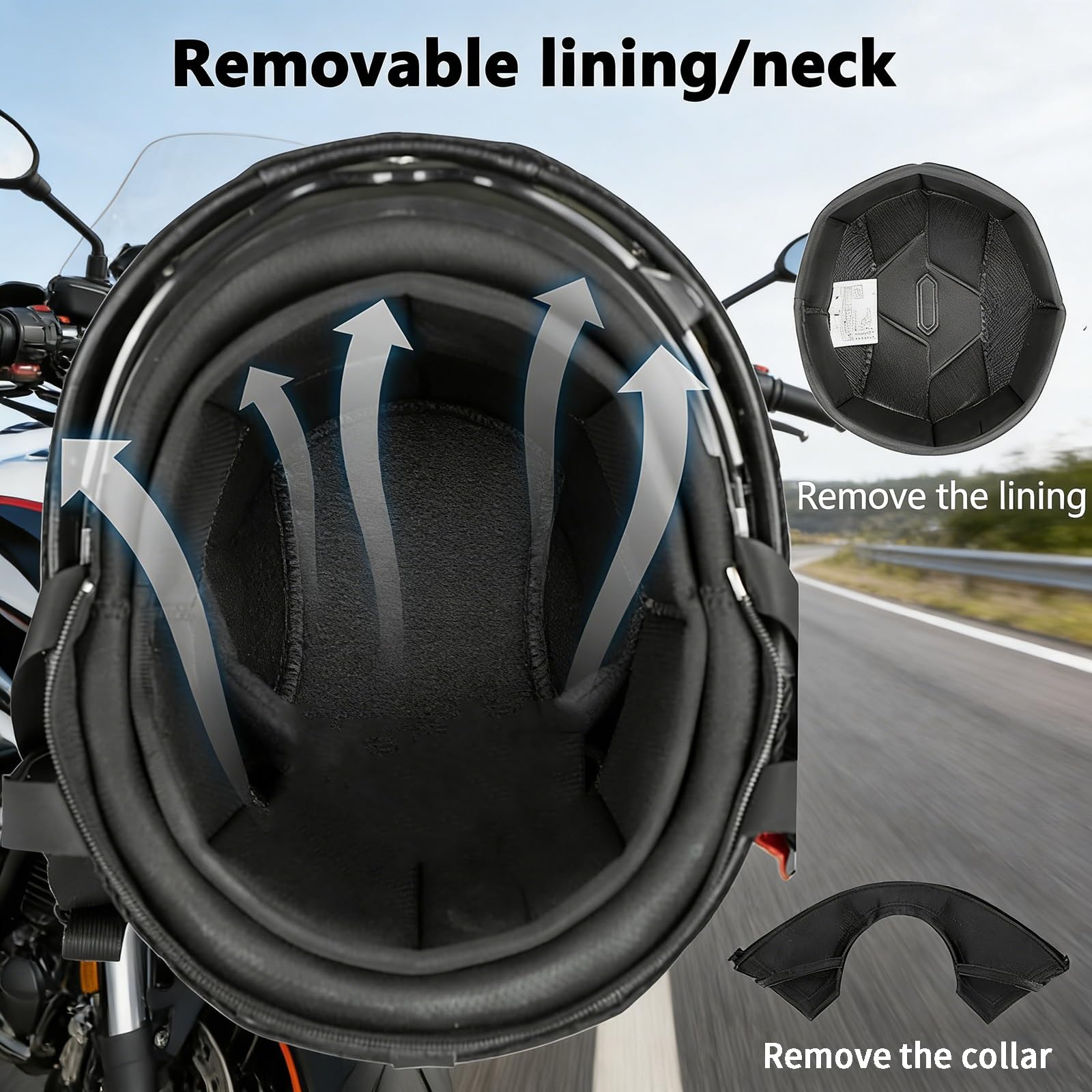 Półkask Motocyklowy Retro Niemiecki, ECE-Certyfikowany Otwarty Półkask z Wizjerą Słoneczną, Unisex dla Skuterów, Motocykli, Cruiserów, Choppers
