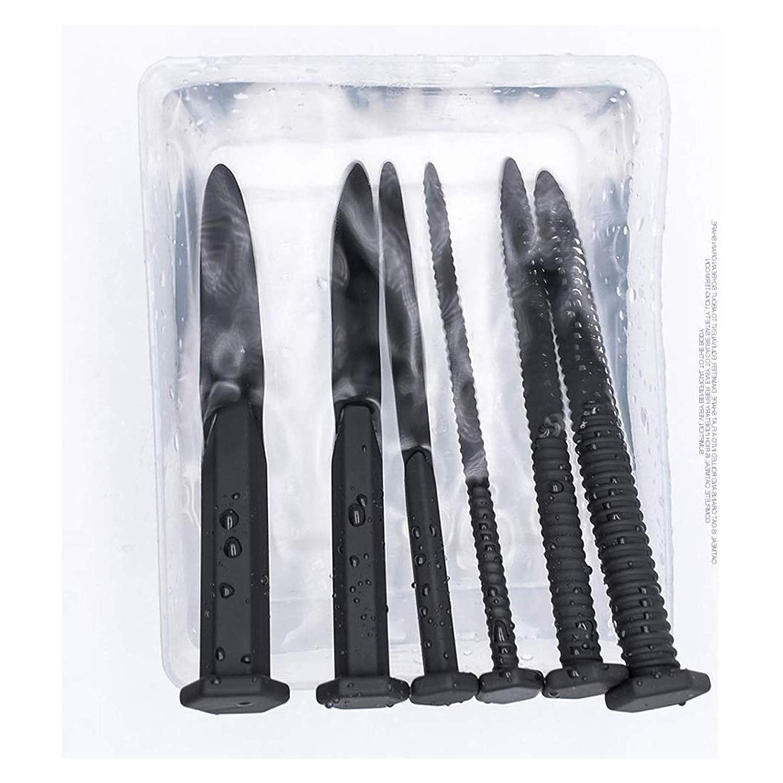 Harnröhren Dilatoren Set 6 Stück Silikon Katheter Sounding Penis Plug Screw DIlator Optimal Masturbation Harnröhrenstimulation Sexspielzeug Set Für Männer