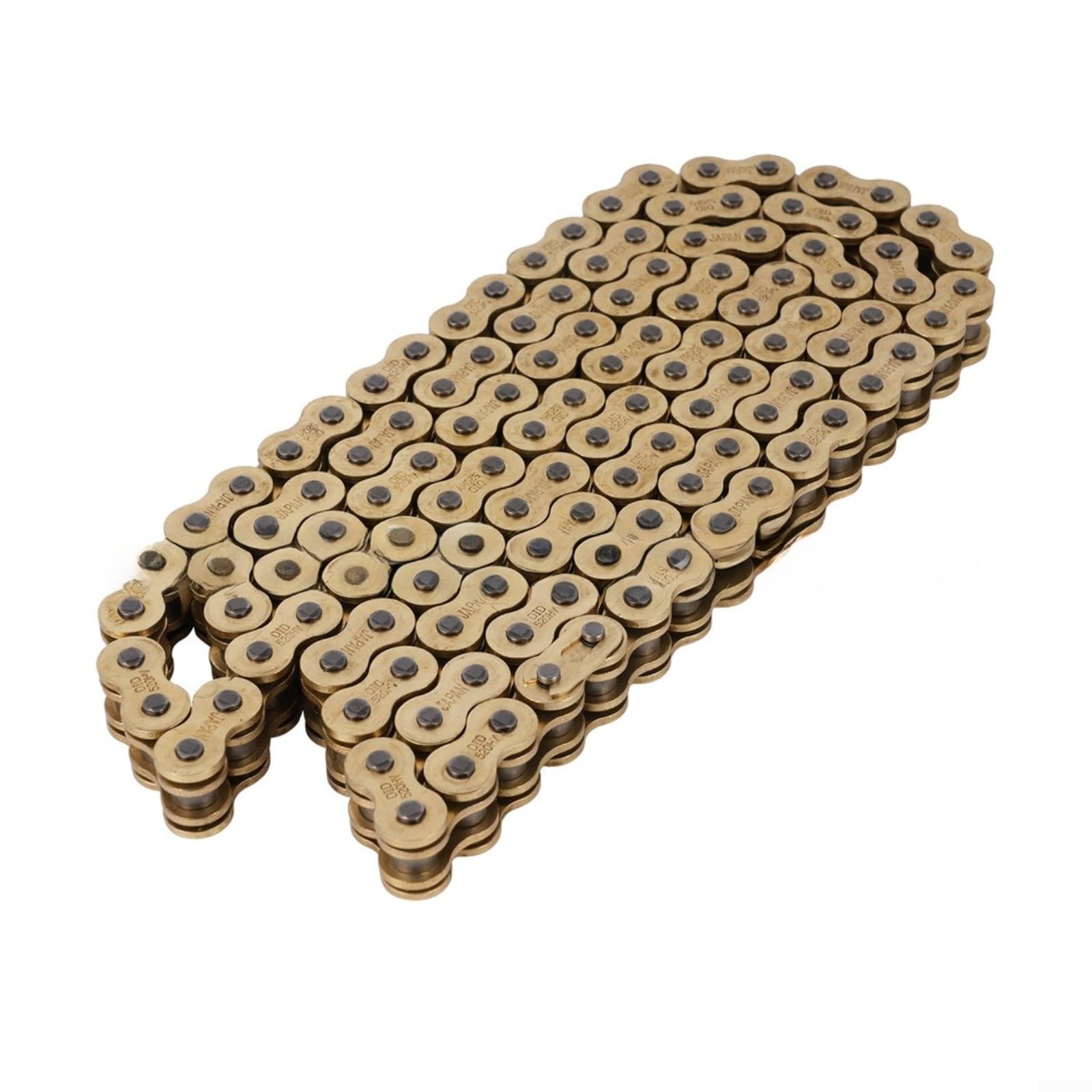 Goldene robuste 520 Kette 96/120 Glieder für Surron UltraBee, verstärkter Stahl, ölversiegelte E-Bike-Antriebskette für Off-Road (Abschnitt 520-120)
