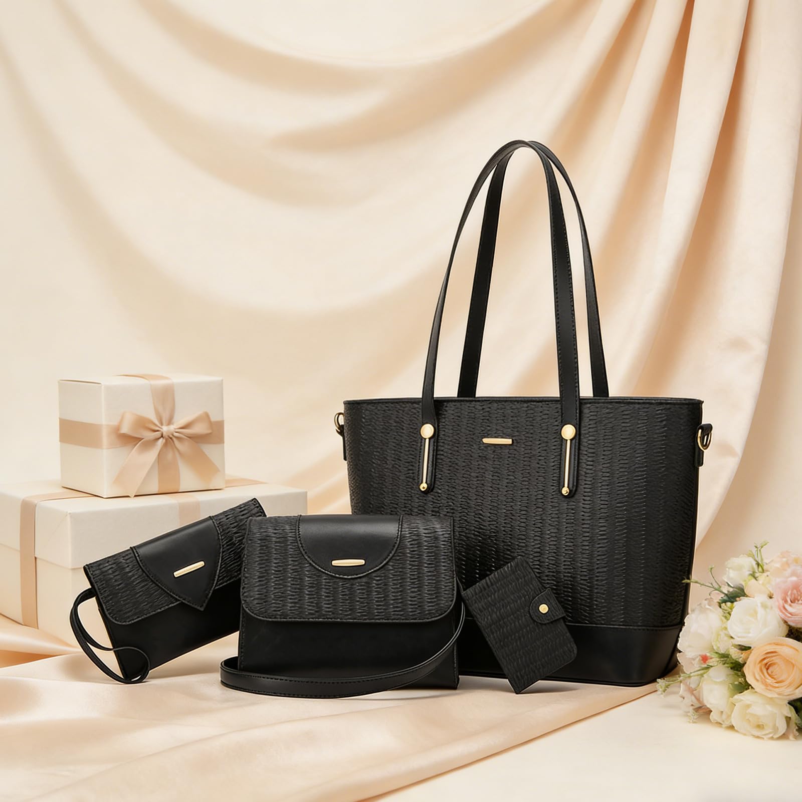 Bolso de mano de PU con cremallera y bolsillo interior para teléfono móvil, bolso de mano de moda para uso diario, bolso ligero