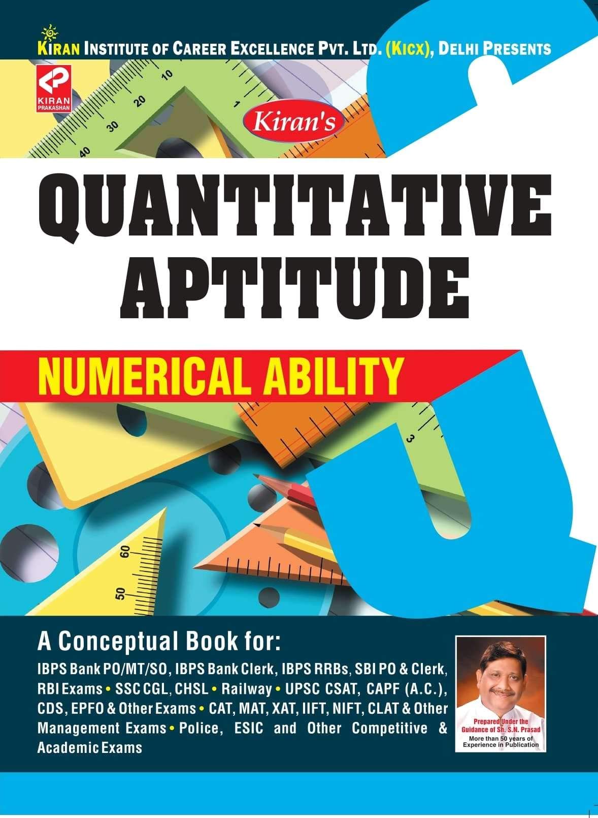 Kiran's Quantitative Aptitude Numerical Ability
