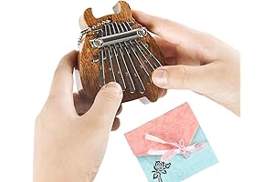 Lyrical 8-Key Mini Harp: Soothing Serenity At Your Fingertips