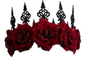 Gothic Crown Headpiece: Regal Halloween Accents for Spooky Celebrations
