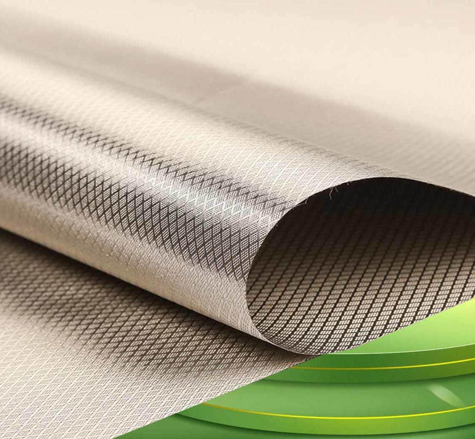 Yspp Silver Emf Faraday Fabric Emf Fabric Military Grade Rfid Shielding Fabric Protection Emp Military Grade Material Signals (Wifi Rfid Emf),-1X1.1m