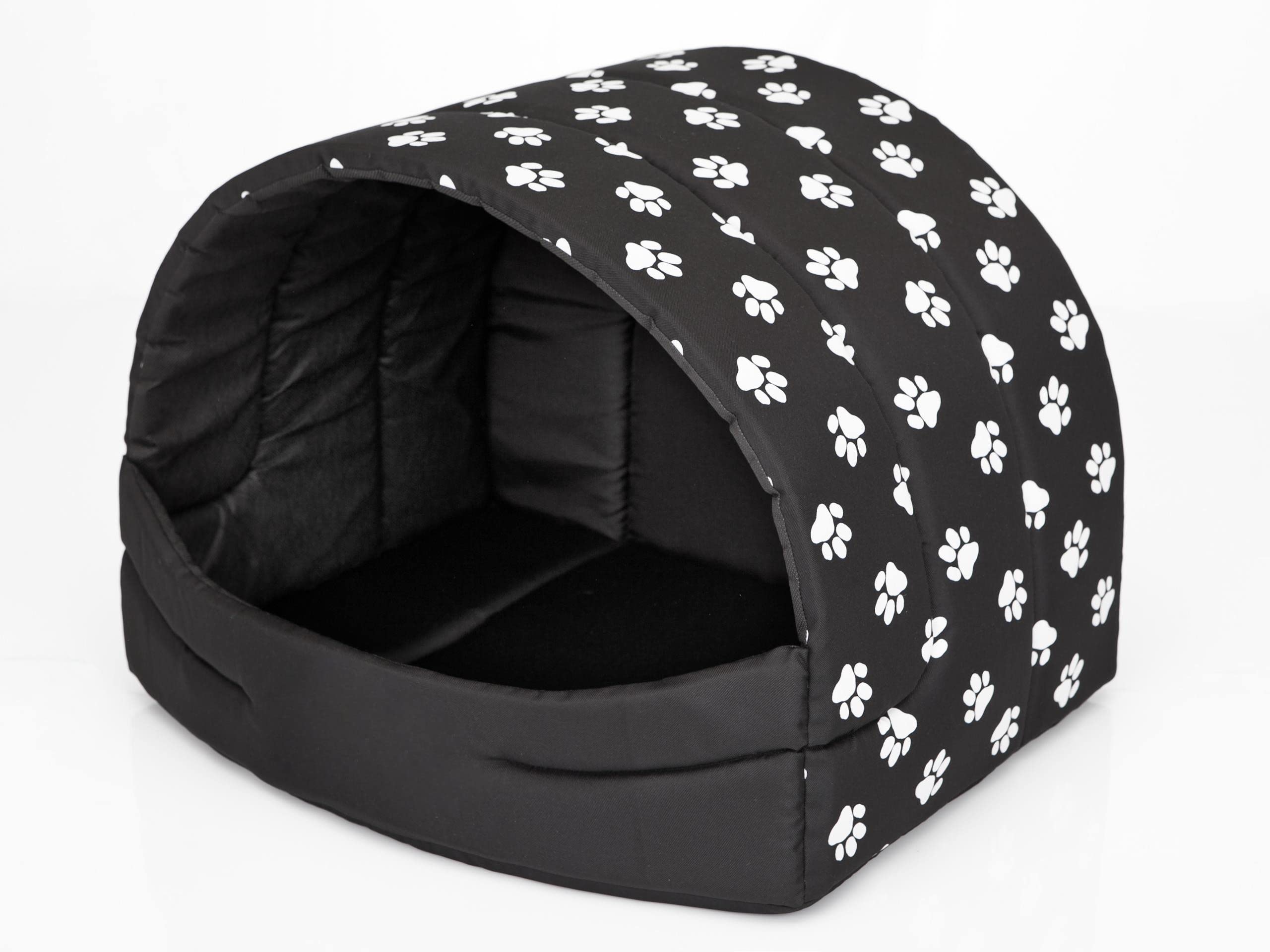 PillowPrim Honden- & Kattenhuisje – XL 60x55 Cm, Beige, Met Poten, Opvouwbaar, Lichtgewicht (Pools Merk)
