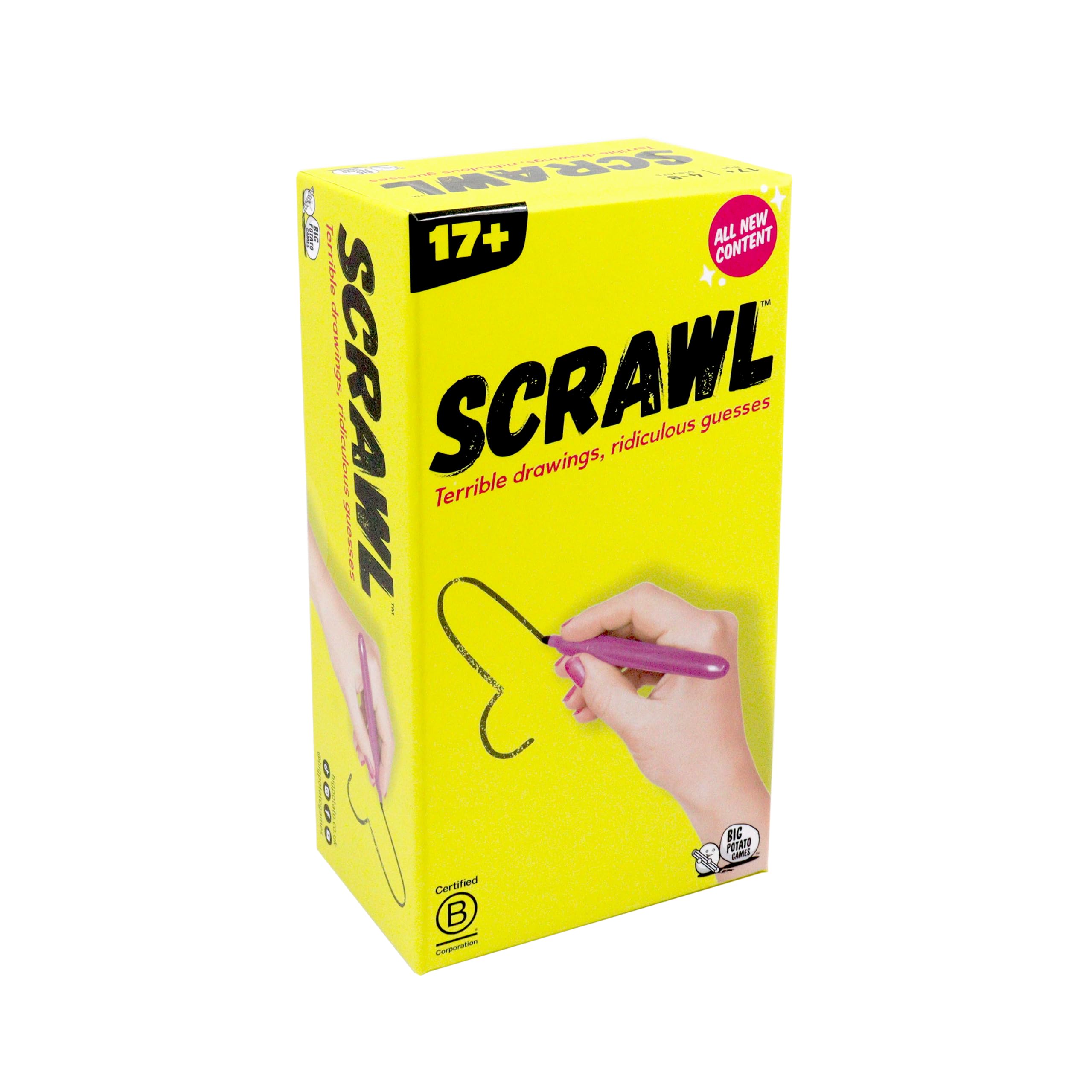 Big Potato Scrawl – Terrible Drawings, Ridiculous Guesses, Adult Game
