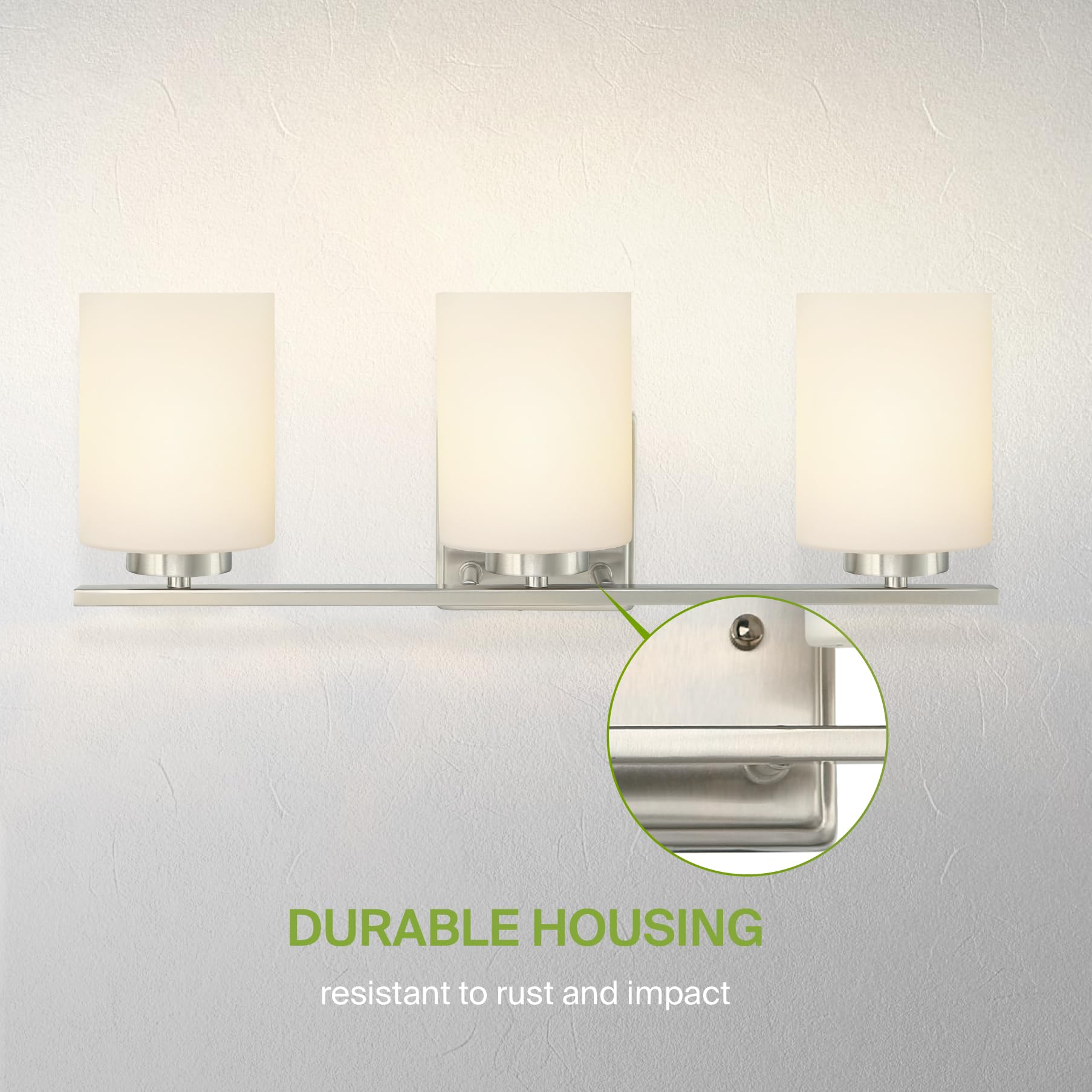 アストリット様 ASD 3-Light Wall Mount Vanity Lighting Fixture | 60W E26