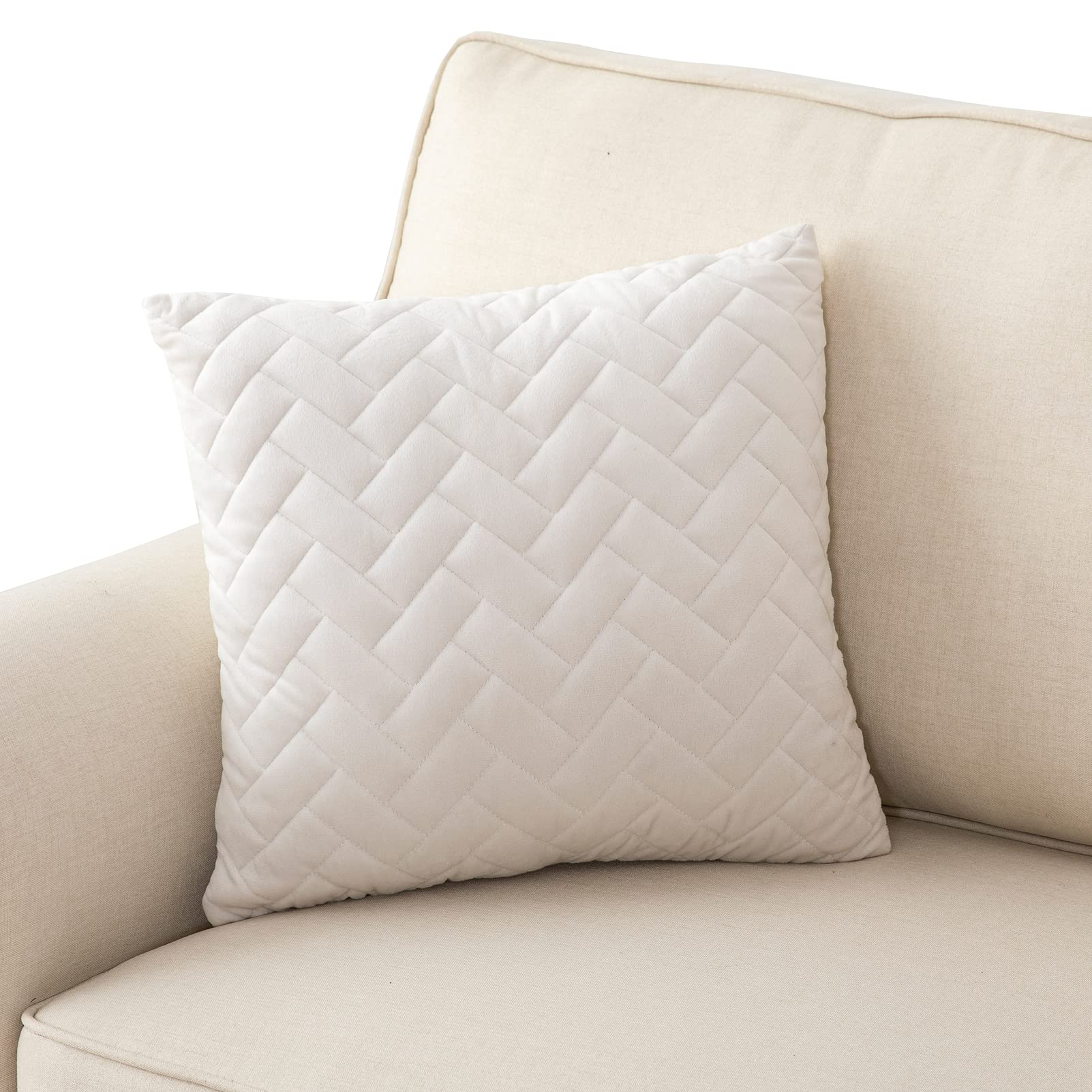 Housse De Canapé 3 Places En Velours - Antidérapante, Lavable - Gris Foncé 90x160 Cm (1 Pièce)