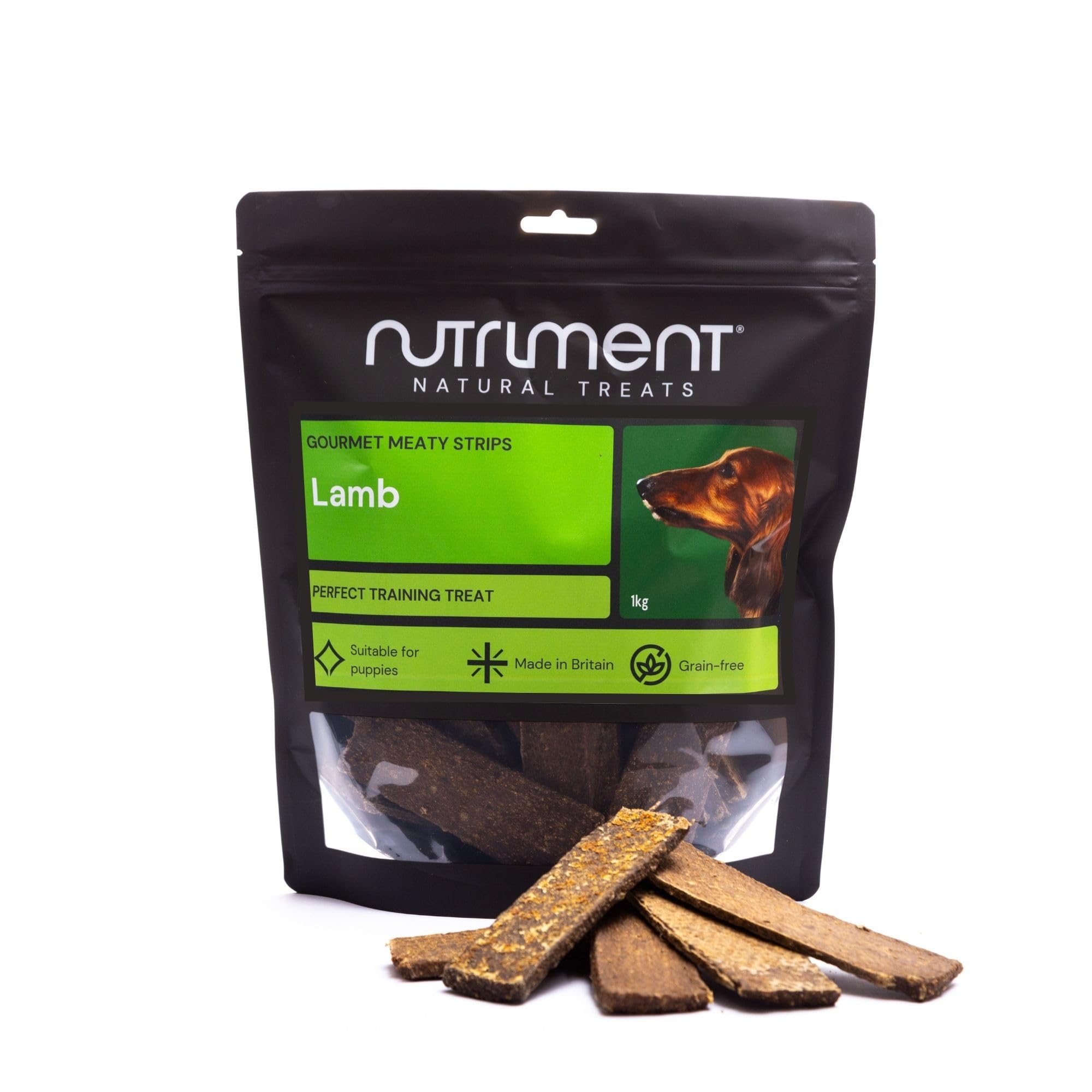 Natural Treats Lamb Gourmet Meaty Strips (1kg) Highly Digestible High Protein Treats