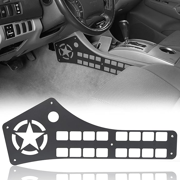 Buy Hooke Road Tacoma Interior Storage Molle Panel Center Console ...