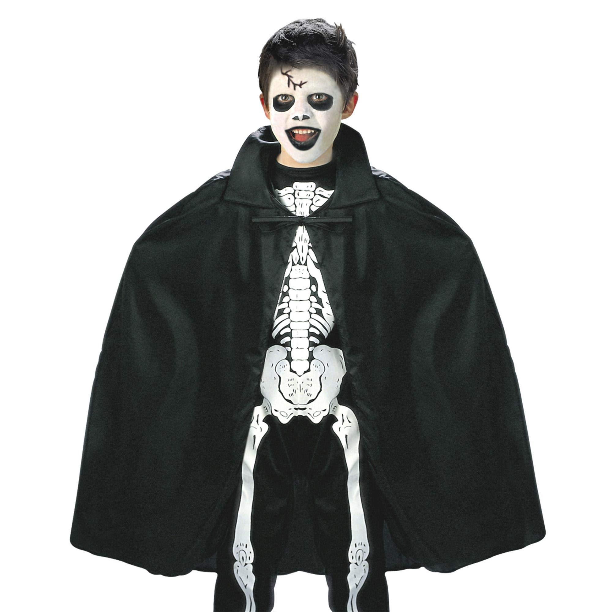 Cape Small 90cm Black Accessory for Superhero Super Hero Fancy Dress
