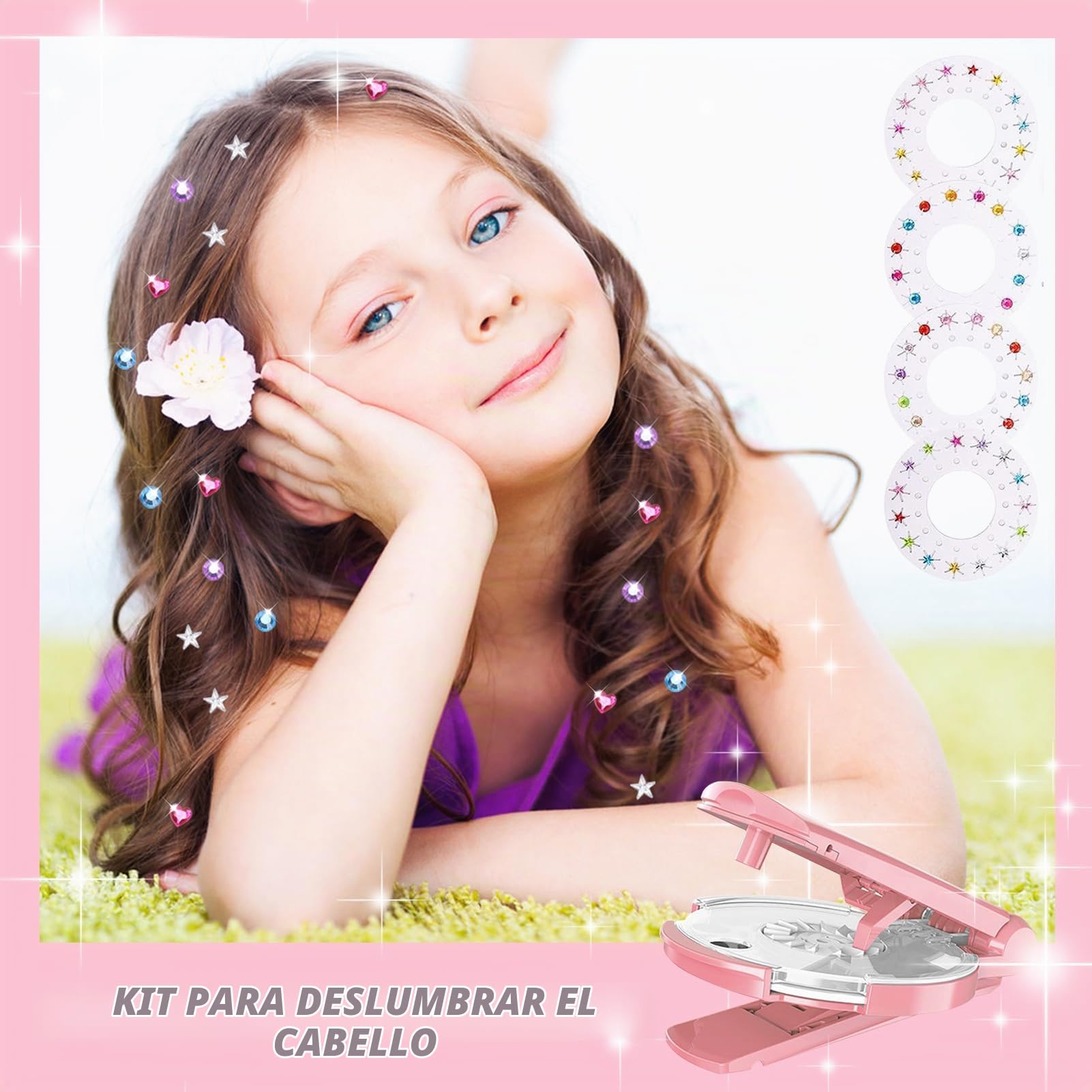 CLWVPCOT Trenzador de Pelo para Niñas - Máquina para Hacer Trenzas Fashion Twist en Colores - Crea Estilos Únicos y Divertidos!