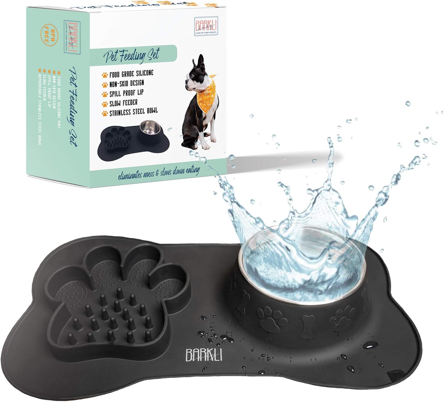 Cute dog bowl mat Outlet