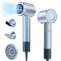 YASHE Asciugacapelli Ionico, Motore Brushless ad Alta Velocità da 110.000 g/min