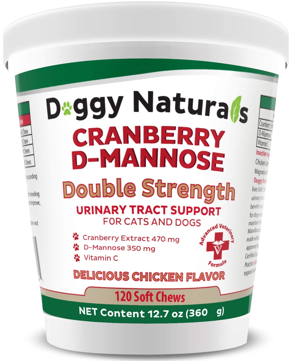 Buy Cranberry DMannose for Dogs and Cats Dog UTI Treatment Bladder