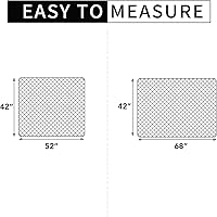 Vista 6 de Easy-Going Fundas de Sofá Seccional para Perros Funda de Sofá en Forma de L Funda de Sofá Reversible Funda de Chaise Lounge Protector de Muebles