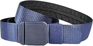 [Yoryu] マネーベルト - 隠しポケット合金バックル付きキャンバス セキュリティ ベルト | アウトドアスポーツトレーニング用盗難防止ウォレットベルト