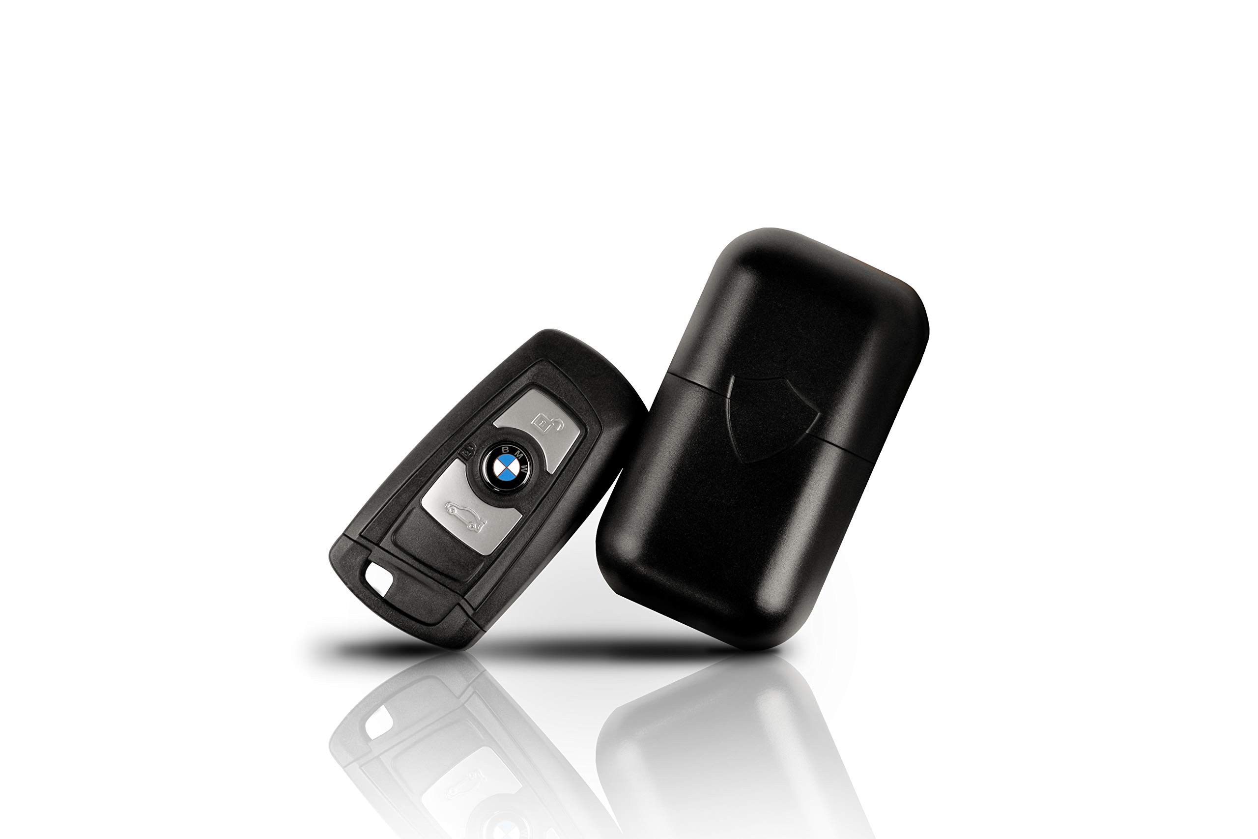 Keyless Go Protección de la Llave del Coche | ITV Certificado de la Señal de Aluminio Anodizado | Caja RFID | para Todas las Llaves RFID