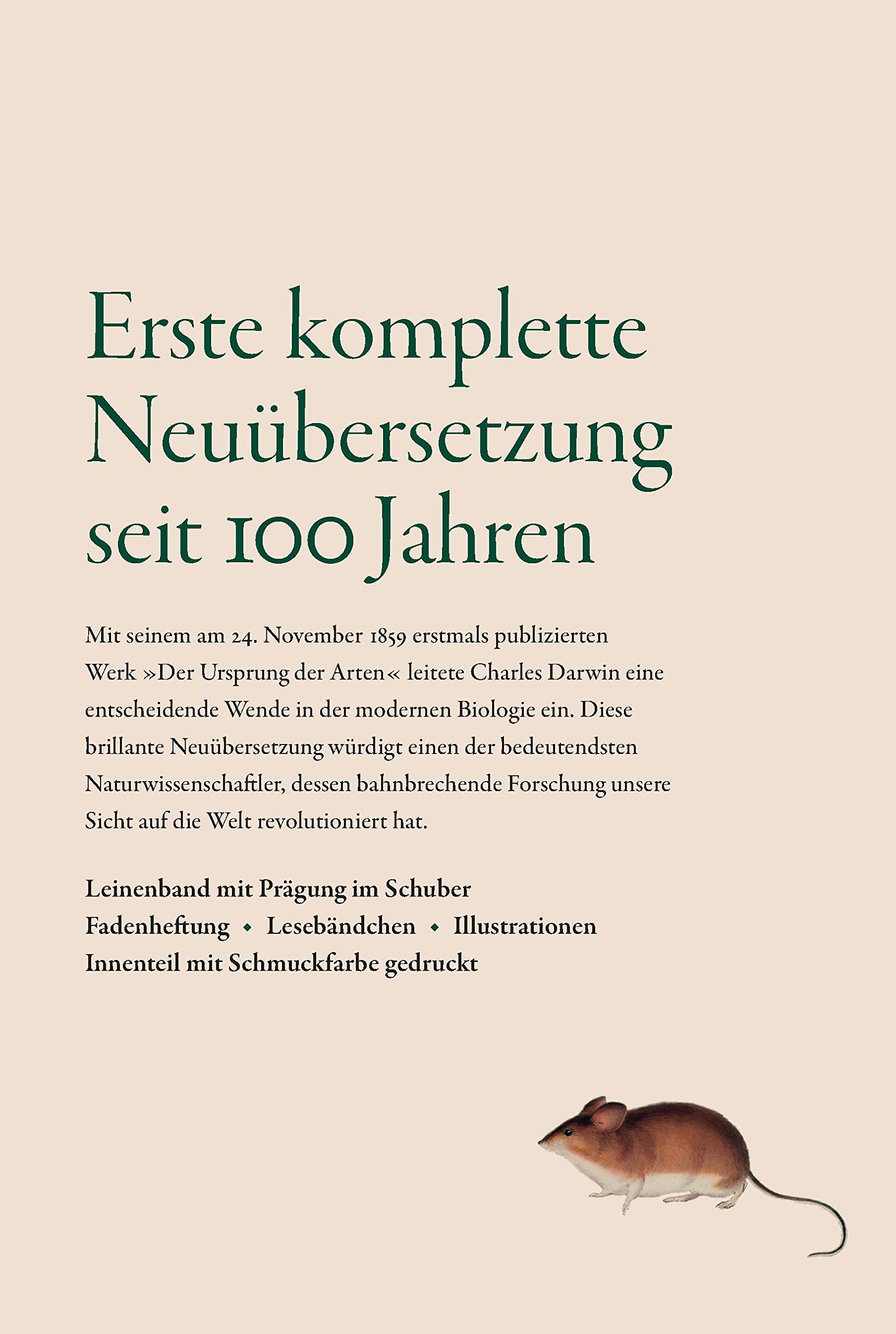 Der Ursprung der Arten: durch natürliche Selektion