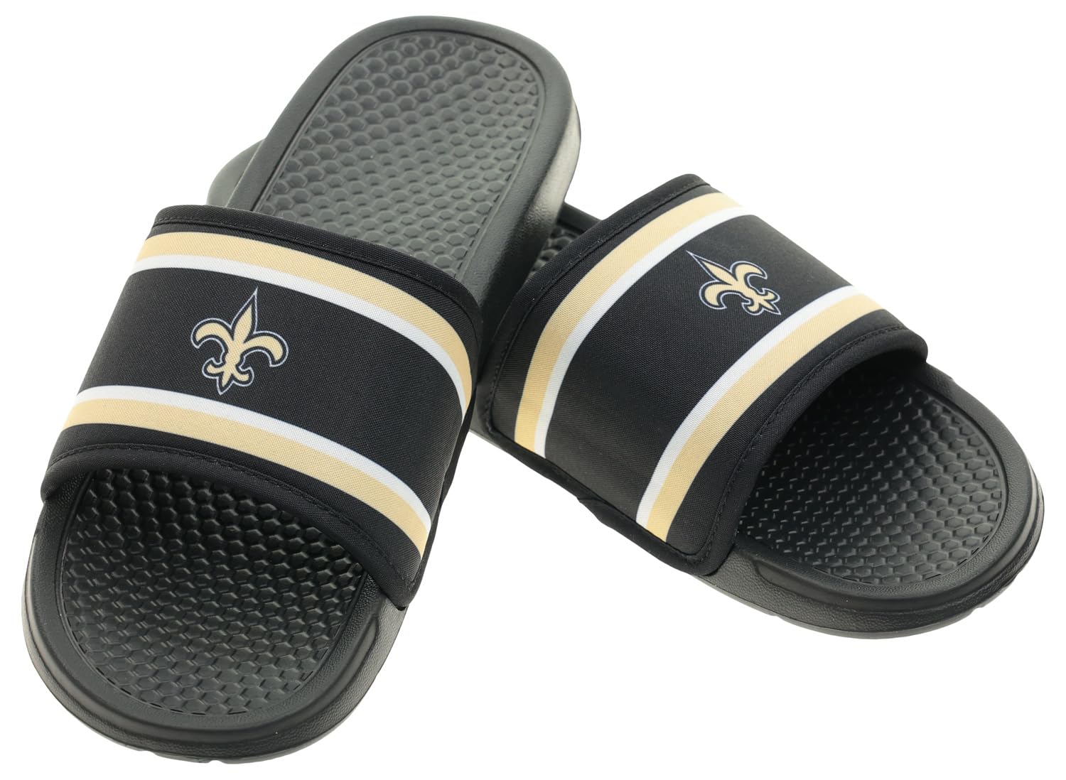 FOCO NFL Team Printed Slide Sandals – Officially Licensed Football Fan Footwear for Comfort &amp; Style
