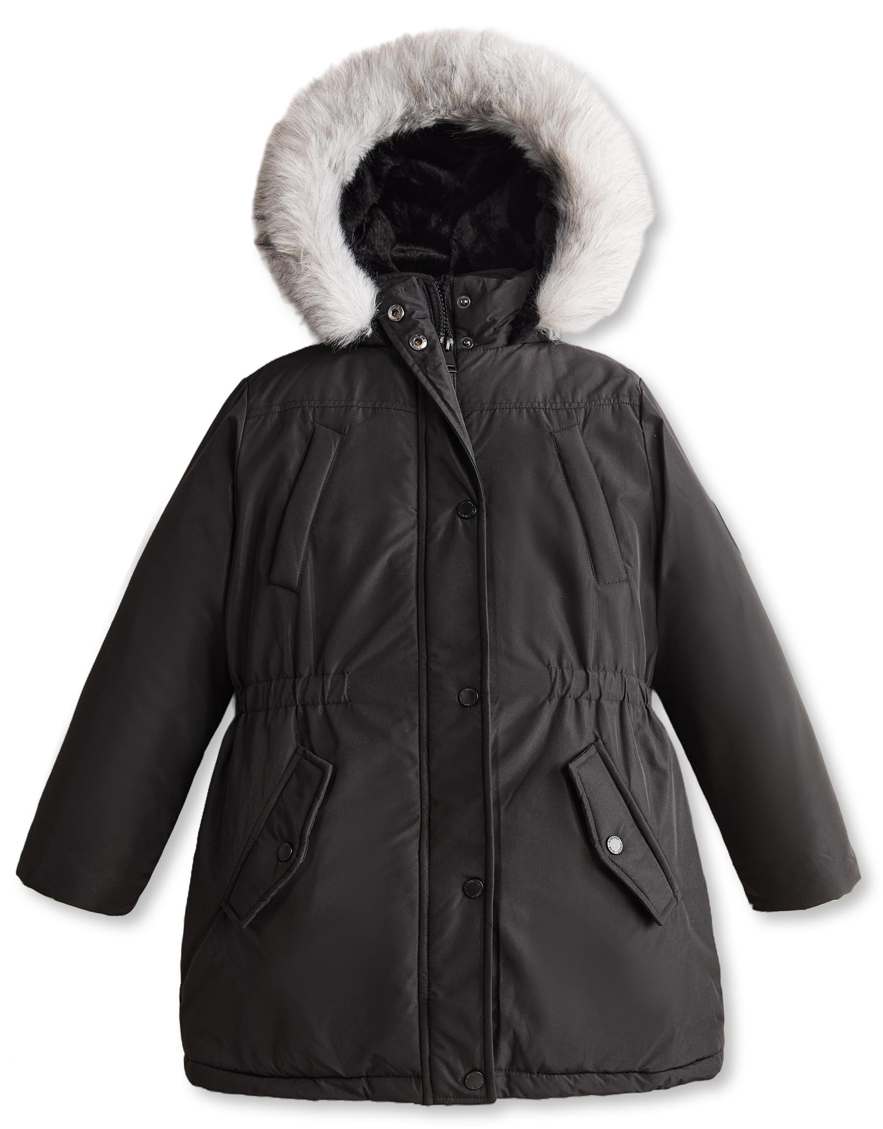 maoo garden Mädchen Wintermantel große Kinder Schwergewicht Pelz Kapuze Schnee Ski Parka Wasserabweisender Mantel