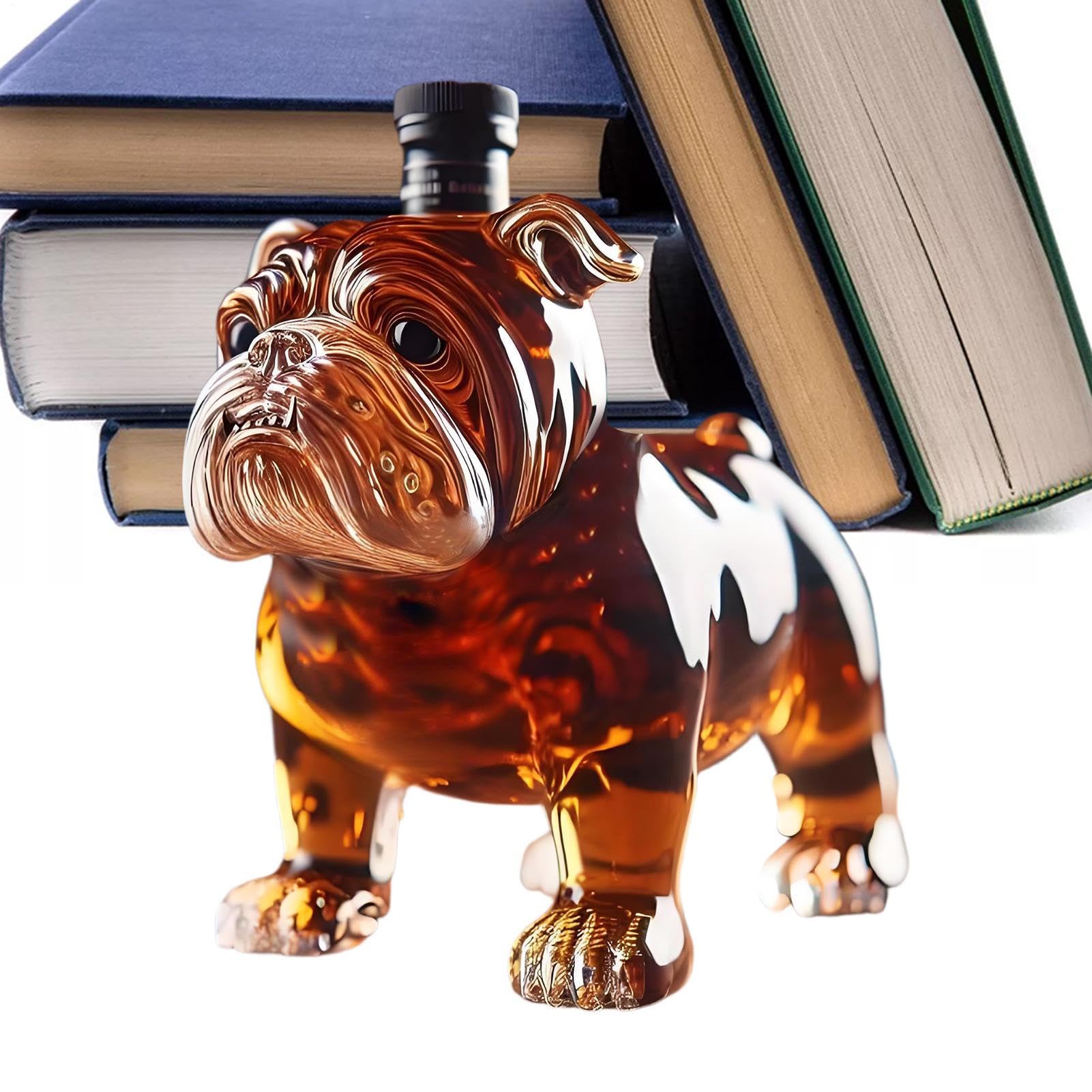 Bouteilles à whisky design canin pour sublimer vos soirées dégustation et tables de fête