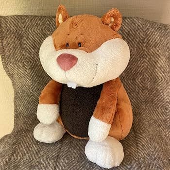 NICI - nici ニキ　ぬいぐるみ　ハムスター　35センチサイズ Amazon.co.jp: nici ニキ ぬいぐるみ ハムスター 寝そべりタイプ