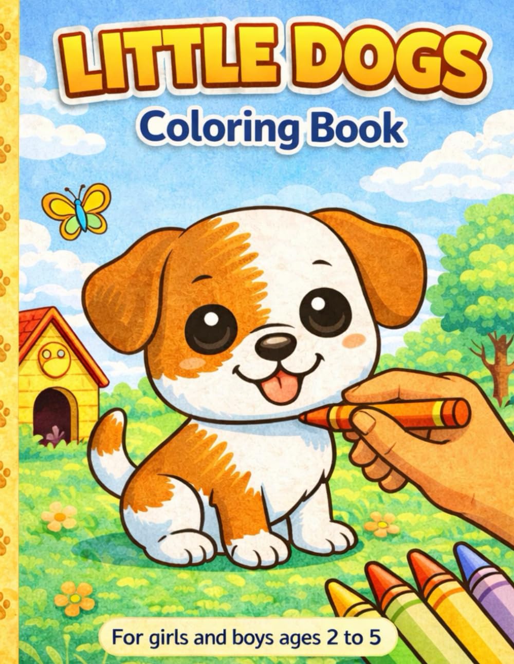 Little Dogs: Coloring book (Little Coloring Books Series)