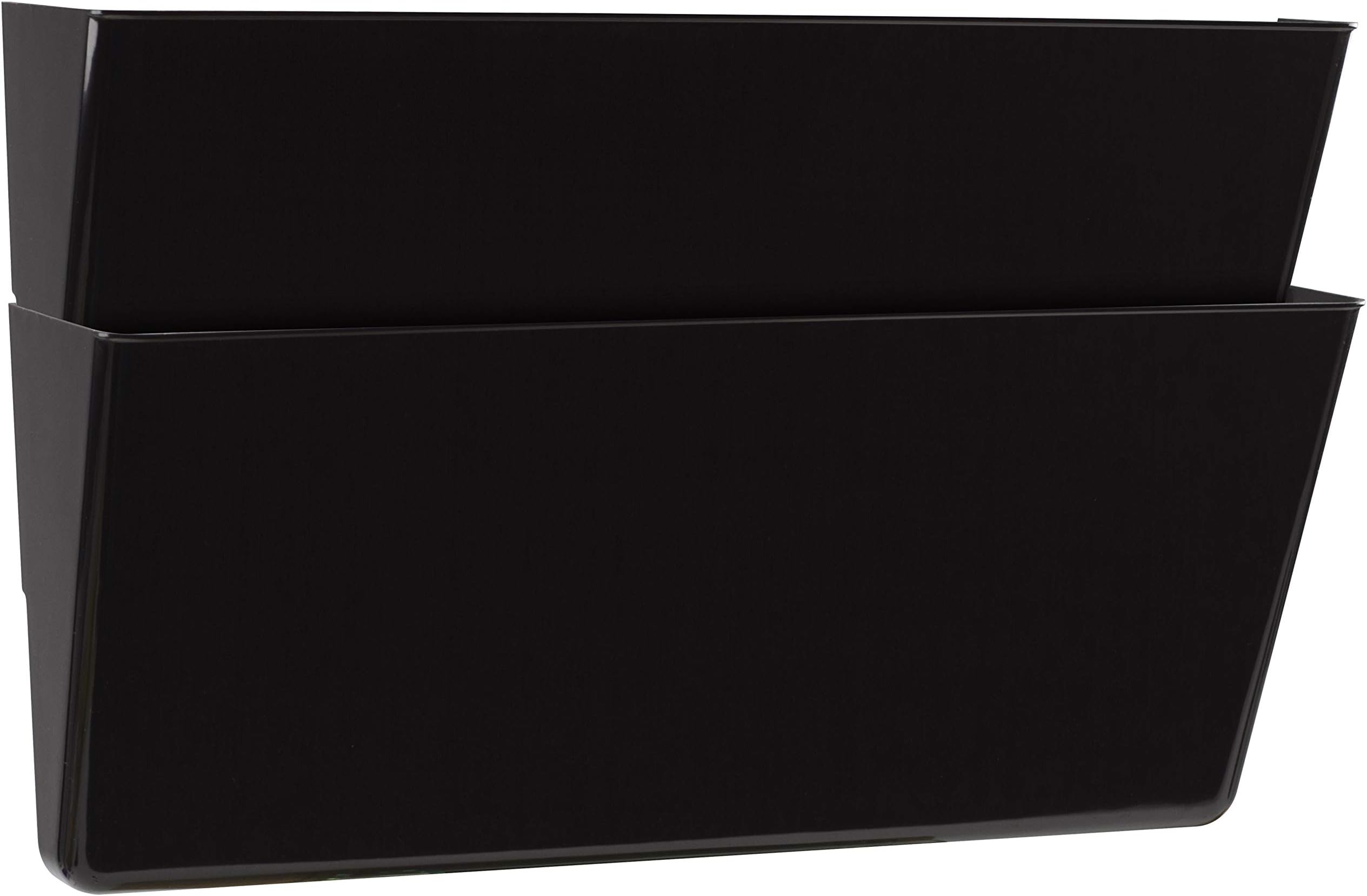 Storex Magnetic Wall Pocket Clear - Letter Size - View #2