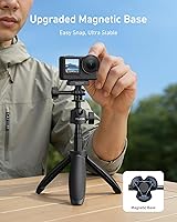 Vista 5 de TELESIN Mini trípode selfie stick de 18.1 pulgadas para DJI OSMO Nano Action 6 5 4, GoPro Hero 13 12, accesorios de cámara Insta360 X5 X4 Ace Pro