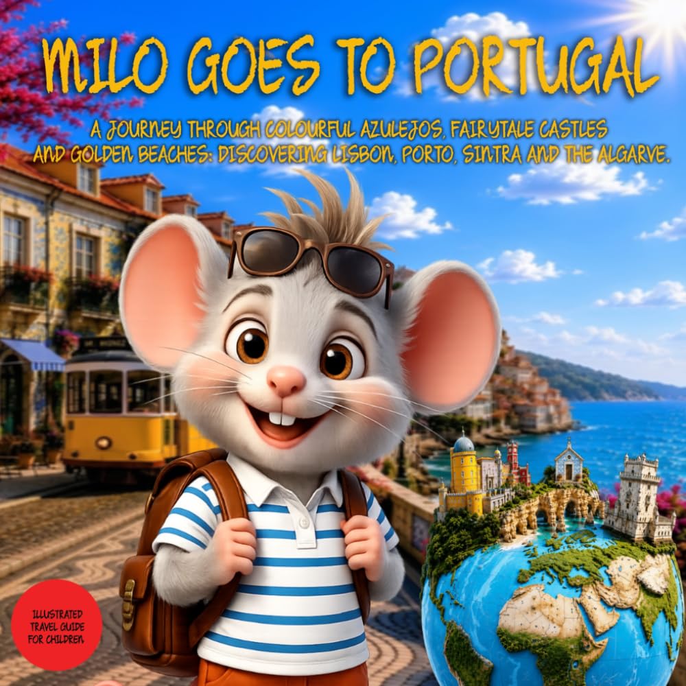 Milo goes to Portugal: A Journey Through Colourful Azulejos, Fairytale Castles And Golden Beaches: Discovering Lisbon, Porto, Sintra And The Algarve. ... for kids ages 2-9 (Milo's Explorers Club)