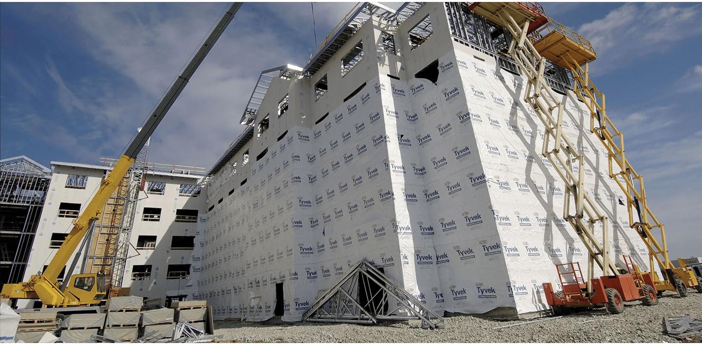 DuPont Tyvek CommercialWrap Home Wrap - 5' x 200' Roll