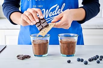 E.Wedel Chocolate Bars Extra Dark Chocolate 80%, 80g, Made in Poland, Dark Chocolate Bars Multipack, Cocoa from Ghana Pack of 5