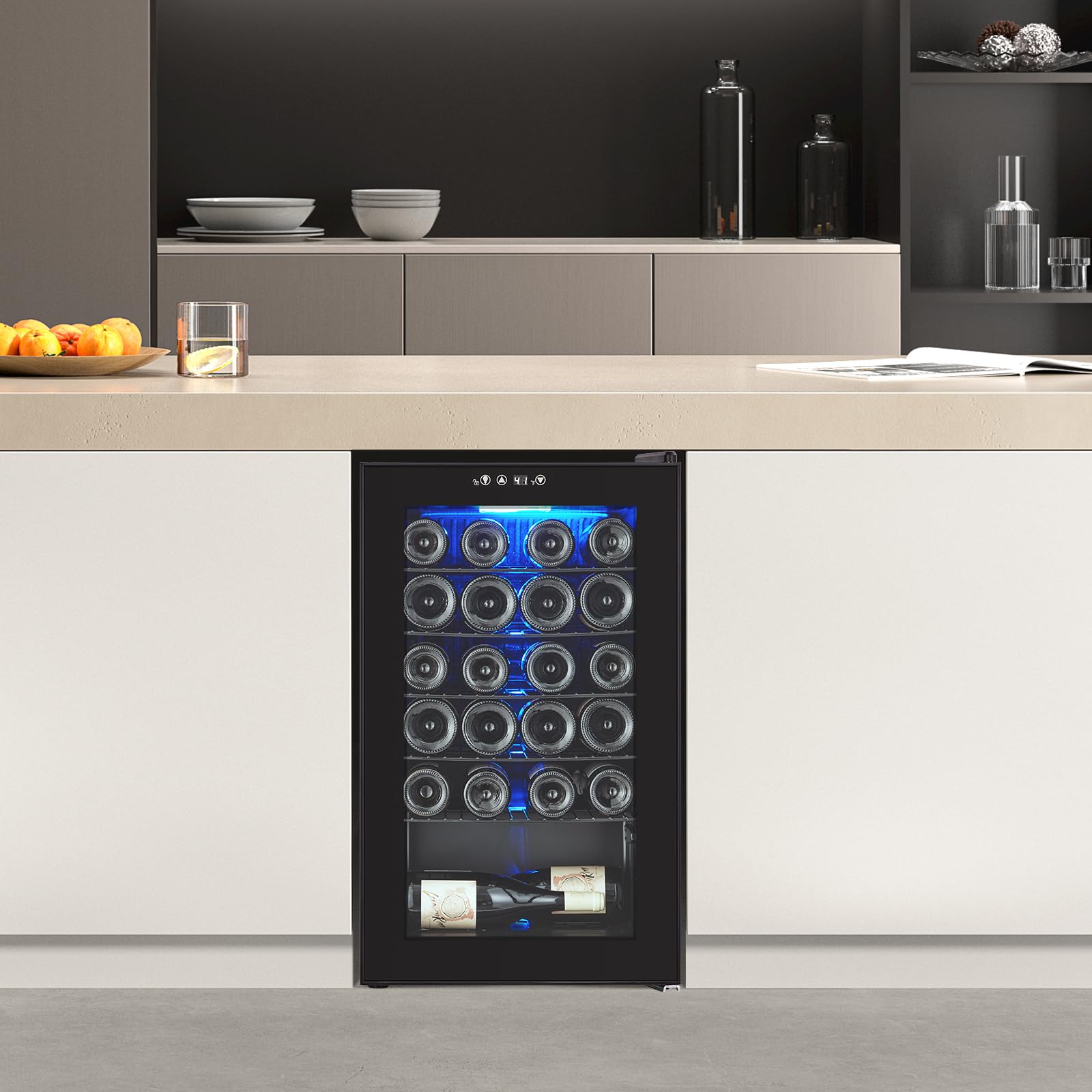 VERSOS 冷温庫 24L Amazon.com: Garvee Wine Fridge 24 Bottle, Wine Cooler