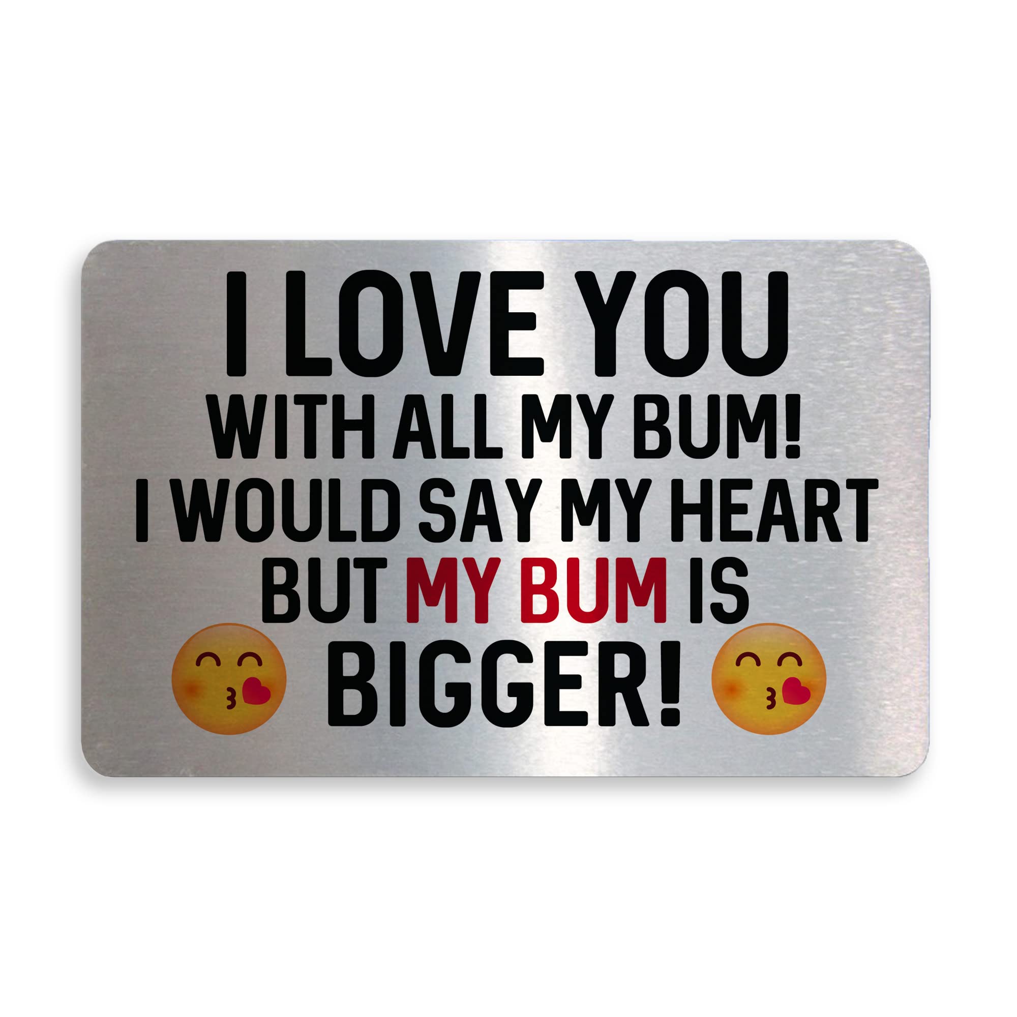 RED OCEAN Funny Rude Gift For Husband Boyfriend Valentines Anniversary, Gift For Him, Keepsake