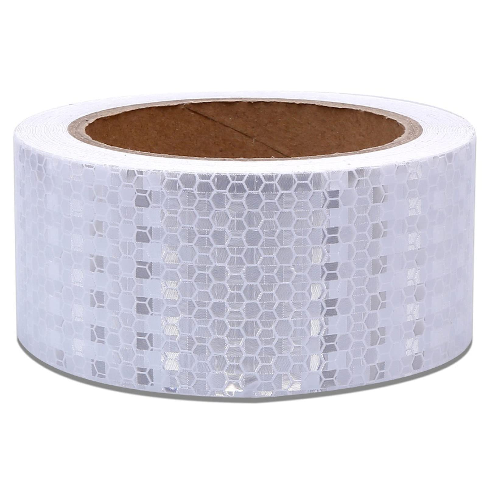 YAYDAFSHSAI Reflective Tape, Reflective Tape 2 inch x 29.5 feet Multicolor(White)